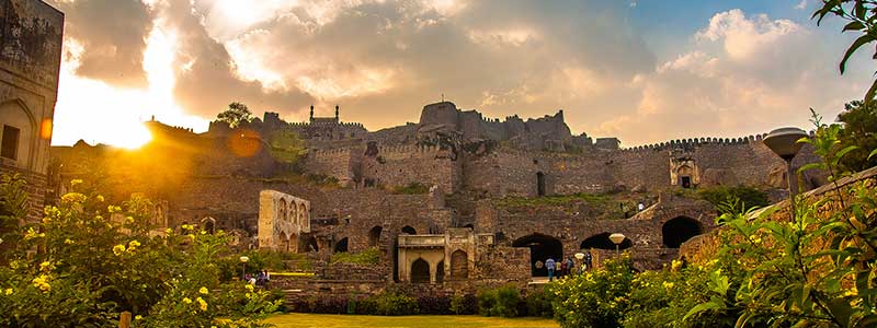 Image result for golconda fort